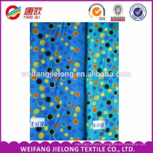 Printed Rayon nylon spandex bengaline fabric with elastic for pants